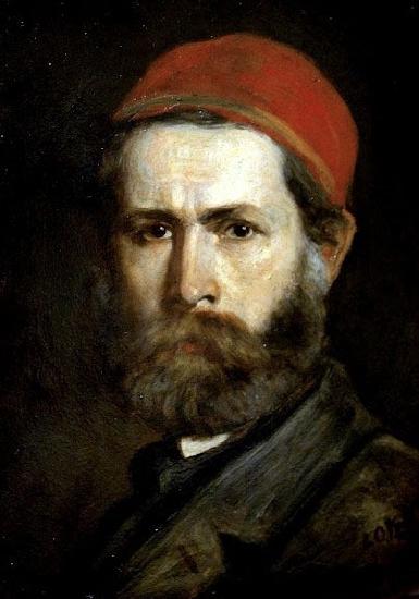 Karoly Lotz Self-portrait oil painting picture